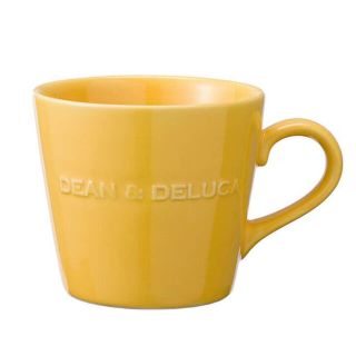 ディーンアンドデルーカ(DEAN & DELUCA)のDEAN & DELUCA モーニングマグ　キャラメルイエロー(グラス/カップ)