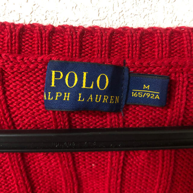 POLO RALPH LAUREN(ポロラルフローレン)の【新品】ラルフローレン　Vネックセーター レディースのトップス(ニット/セーター)の商品写真