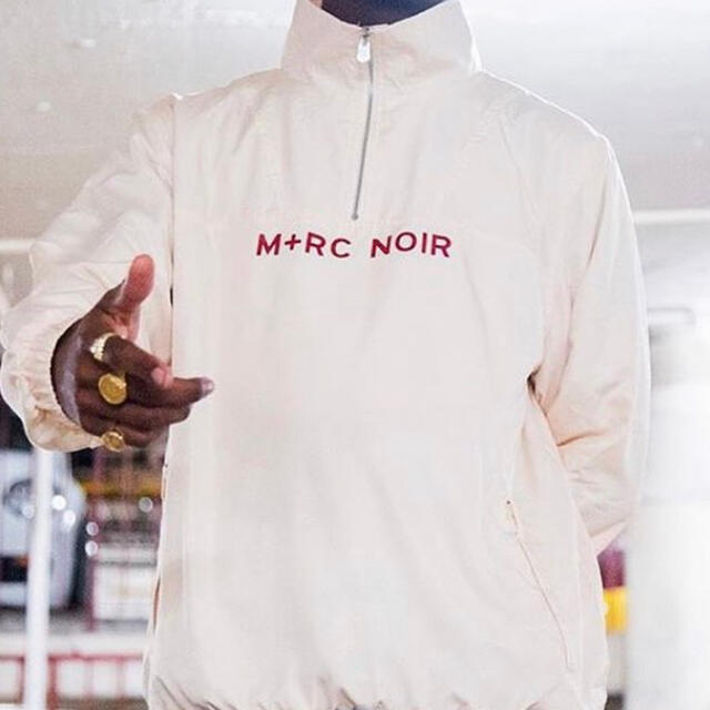 M+RC NOIR マルシェノア ナイロンハーフジップジャケット - ナイロン