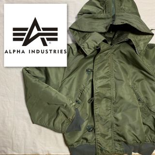 アルファインダストリーズ(ALPHA INDUSTRIES)のALPHA INDUSTRIES MA-1フード付き(ナイロンジャケット)