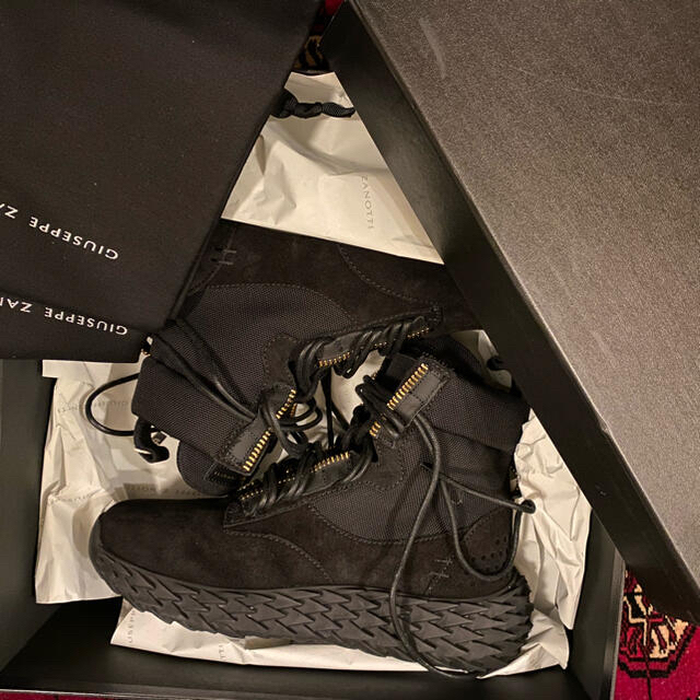 新品未使用☆ Giuseppe Zanotti レザーブーツ スエード | tspea.org