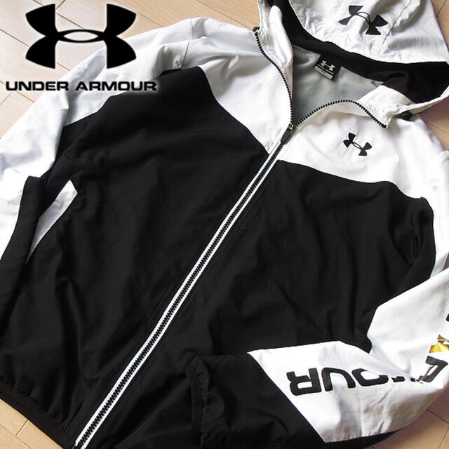 UNDER ARMOUR(アンダーアーマー)の美品 M アンダーアーマー メンズ  裏起毛パーカージャケット メンズのトップス(ジャージ)の商品写真