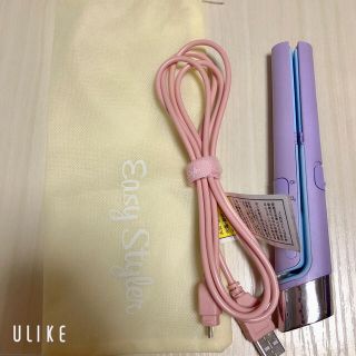 フランフラン(Francfranc)の取引中 フランフラン USB SUGAR IRON ストレートアイロン(ヘアアイロン)