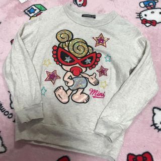 ヒステリックミニ(HYSTERIC MINI)のヒステリックミニ　スパンコール トレーナー110(Tシャツ/カットソー)