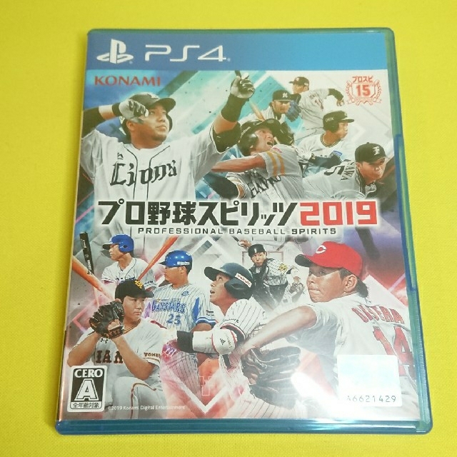 PlayStation4(プレイステーション4)のプロ野球スピリッツ2019 PS4 ソフト エンタメ/ホビーのゲームソフト/ゲーム機本体(家庭用ゲームソフト)の商品写真