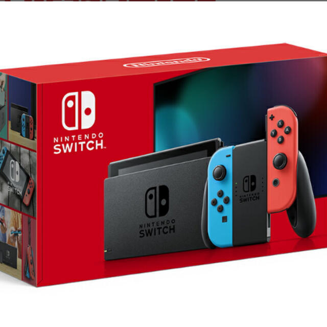 Nintendo Switch(ニンテンドースイッチ)の新品未開封★Switch 任天堂スイッチ本体　ネオン　ニンテンドウ エンタメ/ホビーのゲームソフト/ゲーム機本体(家庭用ゲーム機本体)の商品写真