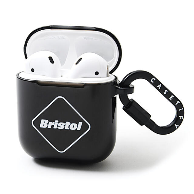 FCRB CASETiFY EMBLEM AirPods CASE SILVER