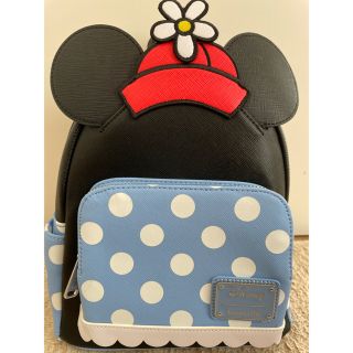 ディズニー(Disney)の【新品未使用】wdw ラウンジフライ ミニー ドット柄 リュック (リュック/バックパック)