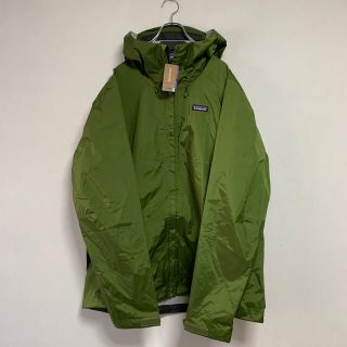 パタゴニア(patagonia)の新品 Patagonia トレントシェル ジャケット XL サプライ グリーン(ナイロンジャケット)