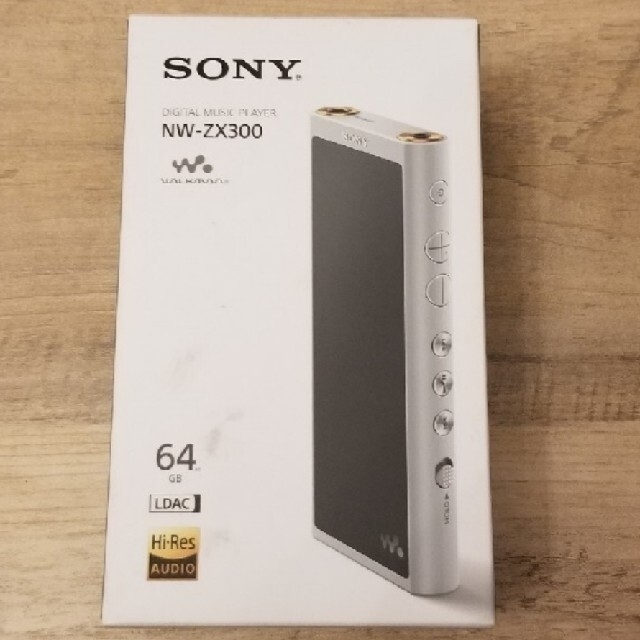 Sony ウォークマン　ZX300X  シルバー