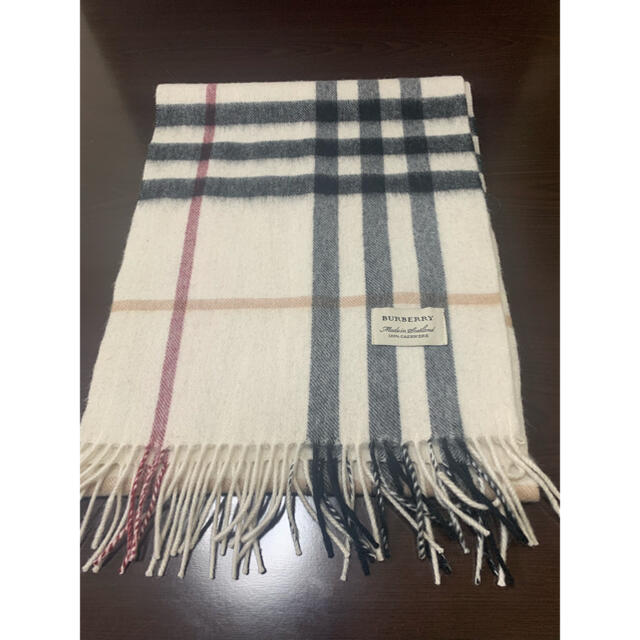 玄関先迄納品 BURBERRY - バーバリーマフラー マフラー+ショール