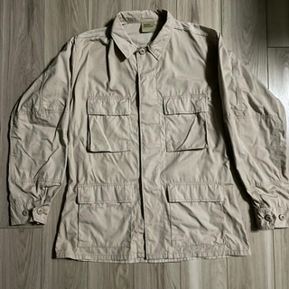 US ARMY BDU shirts khaki M-R シャツジャケット(ミリタリージャケット)
