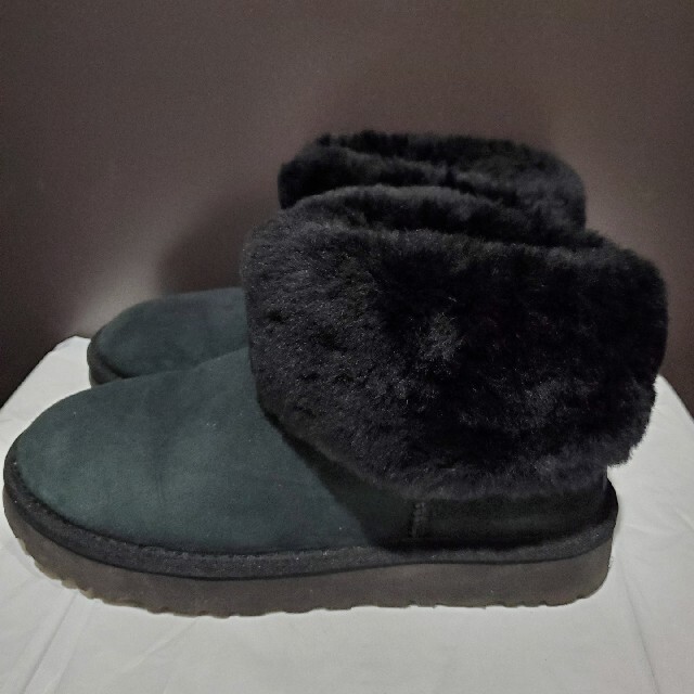 美品☆UGG ☆レディース ブーツ CLASSIC MINI FLUFF