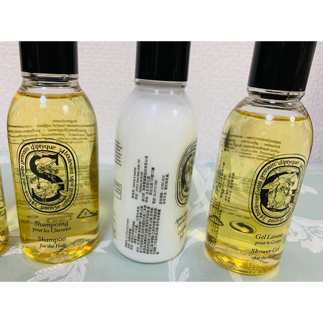 Diptyqueアメニティセット×4(カタール航空ビジネスクラス)ディプティック