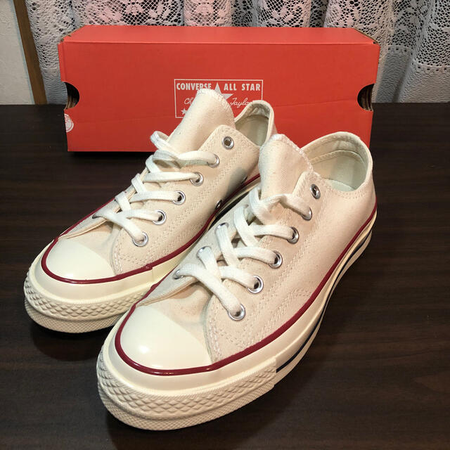 CONVERSE(コンバース)の【新品未使用】【ct70】生成り converse コンバース 24.5cm レディースの靴/シューズ(スニーカー)の商品写真