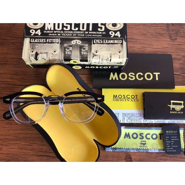 MOSCOT LEMTOSH/モスコット 46 BLACK/CRYSTAL メンズのファッション小物(サングラス/メガネ)の商品写真