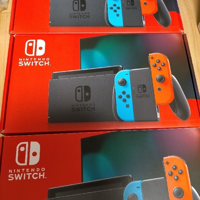 「Nintendo Switch Joy-Con(L) ネオンブルー/(R) ネ