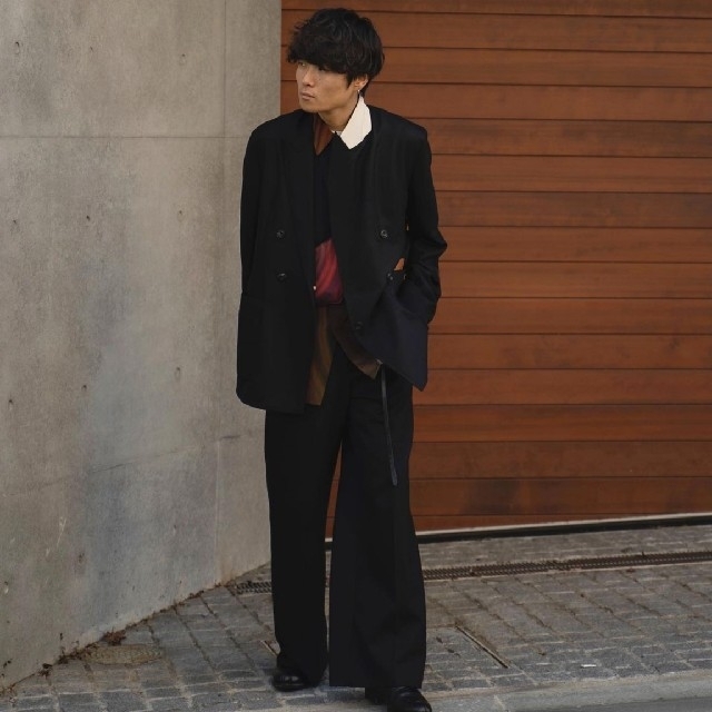 SUNSEA - N.M Thickened Double-Breasted jacket【2】の通販 by かめ