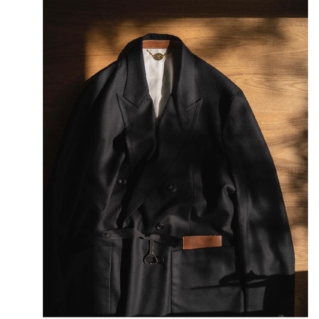 SUNSEA(サンシー)のN.M Thickened Double-Breasted jacket【2】 メンズのジャケット/アウター(テーラードジャケット)の商品写真