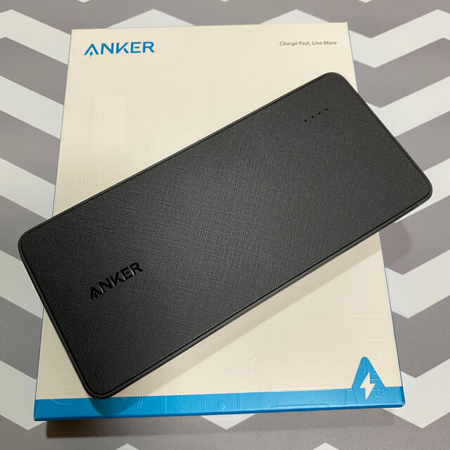 Anker PowerCore+ 10000 アンカー モバイルバッテリー スマホ/家電/カメラのスマートフォン/携帯電話(バッテリー/充電器)の商品写真