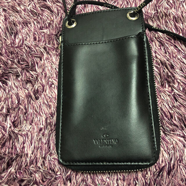 GIANNI VALENTINO(ジャンニバレンチノ)のVALENTINO ガラヴァーニ VLTN ネックウォレット メンズのファッション小物(折り財布)の商品写真