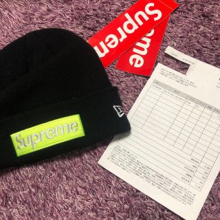 シュプリーム(Supreme)のsupreme New Era Box Logo Beanie(ニット帽/ビーニー)