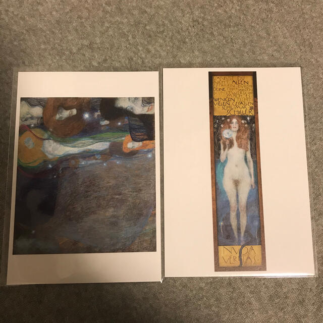 MOMA(モマ)のクリムト  ポストカード エンタメ/ホビーの美術品/アンティーク(絵画/タペストリー)の商品写真