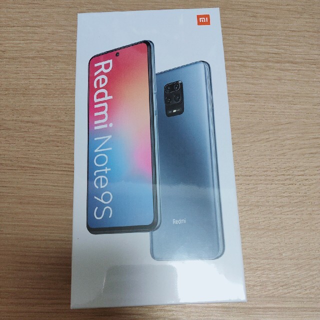 シャオミ Xiaomi Redmi Note 9S 4GB 64GB ブルースマートフォン本体