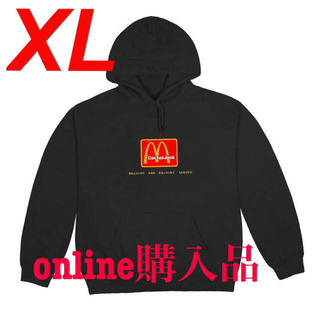 TravisScott CACTUS JACK McDonald's  パーカー