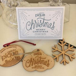 ジェラートピケ(gelato pique)の♡ジェラートピケ♡オーナメント クリスマス 3個セット(その他)