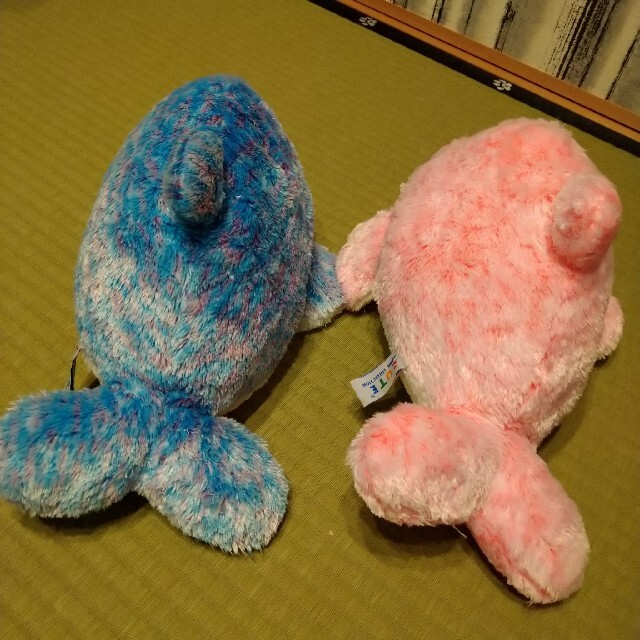 PJML様専用🎀名古屋港水族館 イルカぬいぐるみ エンタメ/ホビーのおもちゃ/ぬいぐるみ(ぬいぐるみ)の商品写真