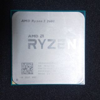 Ryzen5  2600 CPU本体のみ(PCパーツ)