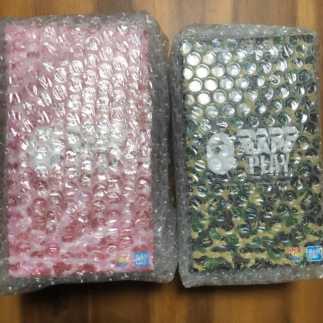 MEDICOM TOY(メディコムトイ)の超合金 BE@RBRICK ABC CAMO 2体セット エンタメ/ホビーのフィギュア(その他)の商品写真