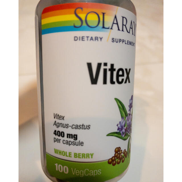 VITEX チェストツリー　100カプセル 食品/飲料/酒の健康食品(ビタミン)の商品写真