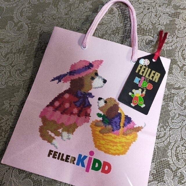 新品  ♡FEILER KiDD♡　paper bag &しおり《ヴィンテージ》