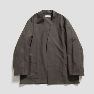 マーカ(marka)の【marka】Wool Soft Serge Lapelless Shirt(テーラードジャケット)