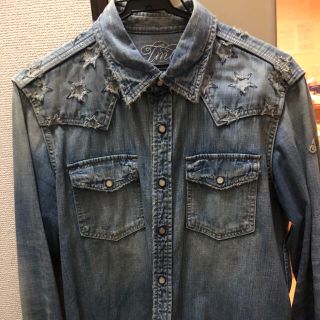 TMT デニムシャツ スター 【海外正規品】激安通販 デニムシャツ tmt シャツ