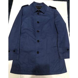 バーバリーブラックレーベル(BURBERRY BLACK LABEL)のバーバリー　ブラックレーベル　トレンチコート ブルー　サイズL(トレンチコート)