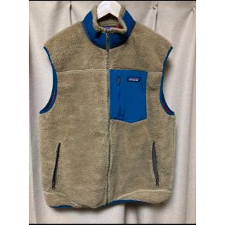 パタゴニア(patagonia)の美品 メンズL パタゴニア クラシック レトロX ベストフリース アッシュ タン(ベスト)