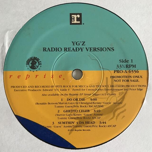 YG'z - Radio Ready Versions YG'z - Radio Ready Versions