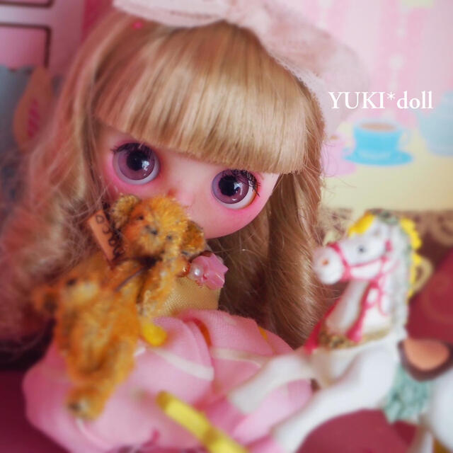 Takara Tomy(タカラトミー)の🍼カスタムプチブライス 🍼YUKI *Doll ハンドメイドのぬいぐるみ/人形(人形)の商品写真