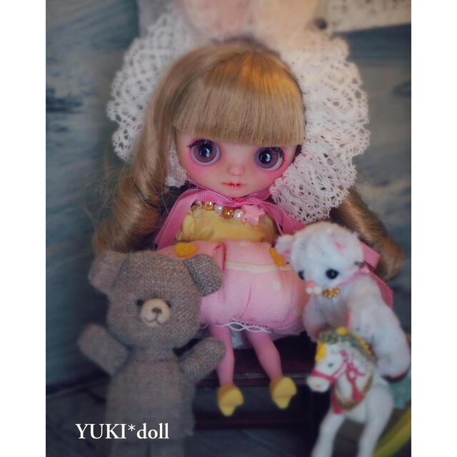 Takara Tomy(タカラトミー)の🍼カスタムプチブライス 🍼YUKI *Doll ハンドメイドのぬいぐるみ/人形(人形)の商品写真