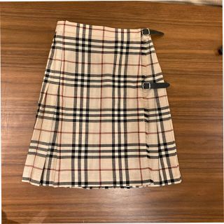 バーバリー(BURBERRY)のBurberry London ラップスカート(ひざ丈スカート)