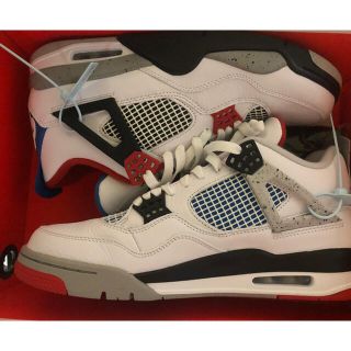 ナイキ(NIKE)のaj4 what the air jordan4(スニーカー)