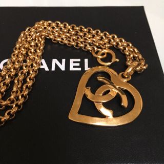 シャネル(CHANEL)のハート ココマーク ネックレス シャネル(ネックレス)