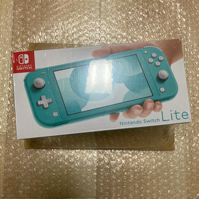 Nintendo Switch(ニンテンドースイッチ)の新品 未開封 任天堂 スイッチライト 本体 Switch Lite ターコイズ エンタメ/ホビーのゲームソフト/ゲーム機本体(携帯用ゲーム機本体)の商品写真