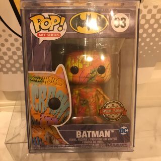 ディーシー(DC)のセール　FUNKO POP!  バットマン　オレンジ　アートシリーズ限定版(アメコミ)