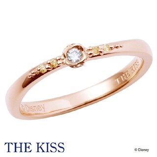 ザキッス(THE KISS)の美女と野獣 ベル 指輪 9号 刻印有(リング(指輪))
