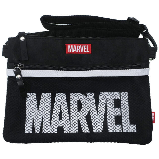 MARVEL(マーベル)の【ショルダーバッグ】MARVEL サコッシュ メッシュ マーベル レディースのバッグ(ショルダーバッグ)の商品写真