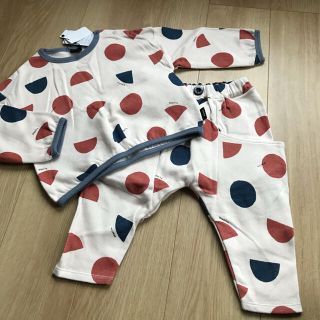 ザラキッズ(ZARA KIDS)のマニーナ　図形柄セットアップ(ニット)